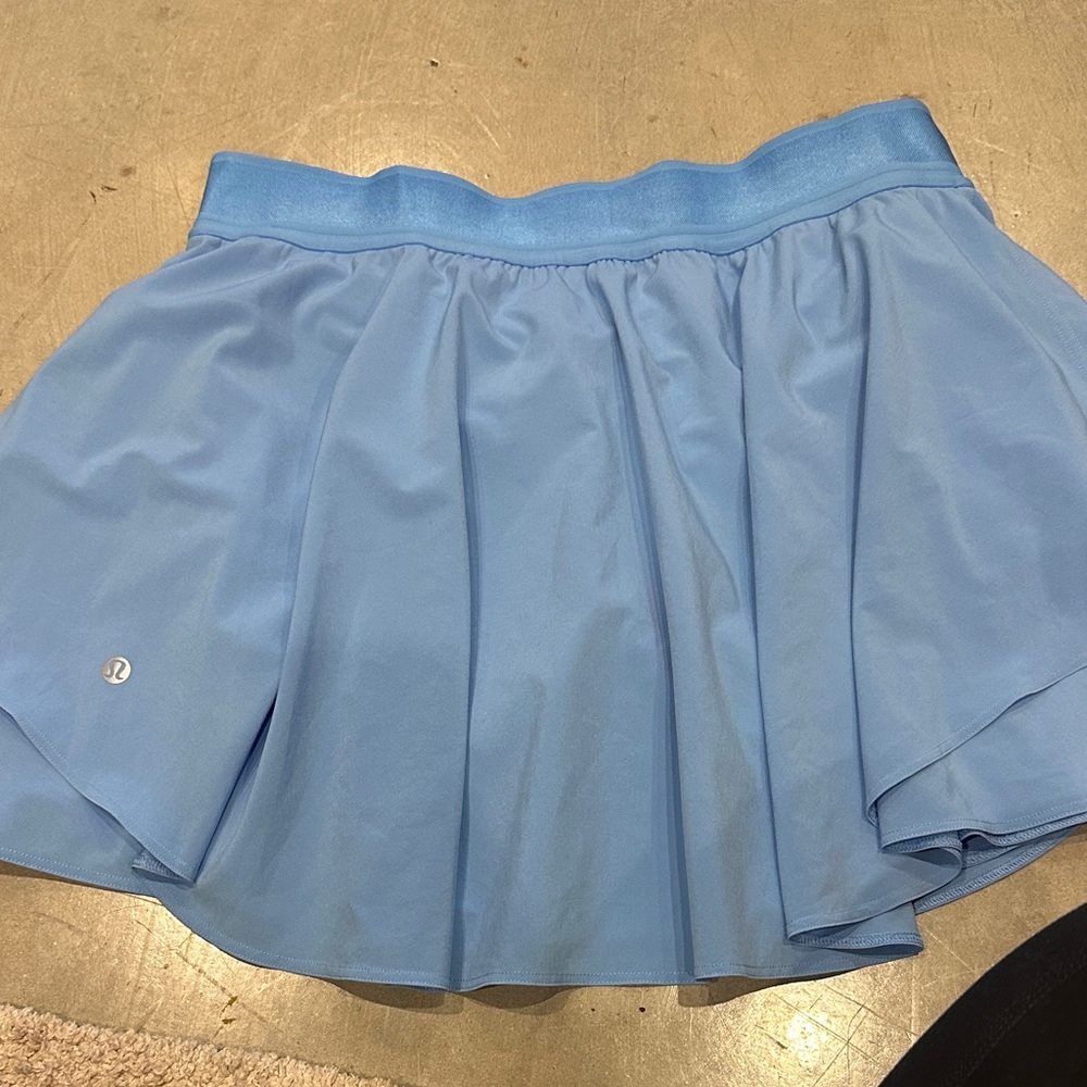 lululemon athletica Light Blue Skater Skirt